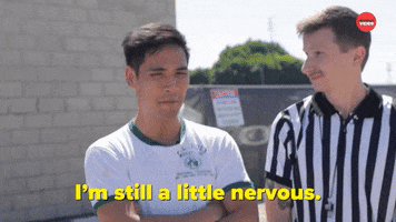 Nervous Referee GIF by BuzzFeed