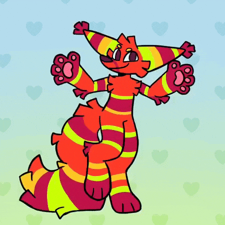 The Quick Brown Fox Animation GIF