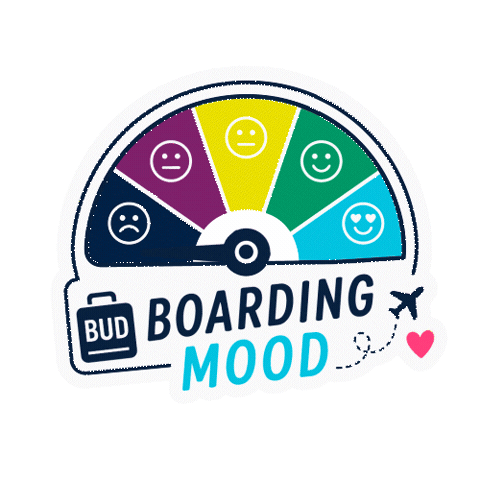 Travel Flying Sticker by Budapest Airport