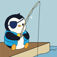 Go Fish Club GIF by Pudgy Penguins
