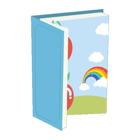 Rainbow Hello Sticker