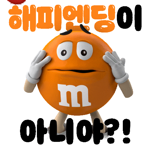 M&M'S Korea Sticker