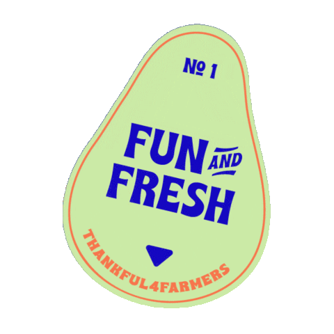 Thankful4Farmers Sticker