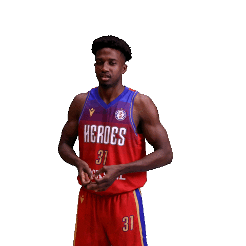 Basketball Celebration Sticker by Heroes Den Bosch