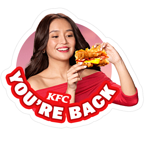 Youre Back Sticker by KFC Philippines