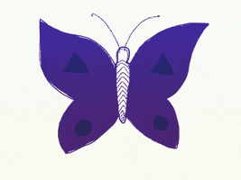 Butterfly Wings GIF by Barbara Pozzi