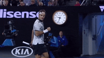 Slow Motion Tennis GIF by Australian Open