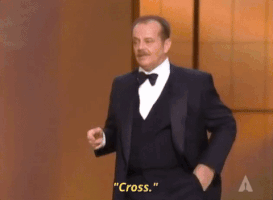 jack nicholson cross GIF by The Academy Awards