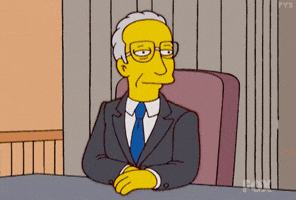 Talking The Simpsons GIF