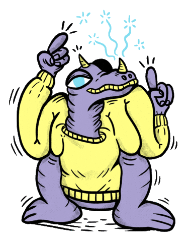 Fun Dinosaur Sticker