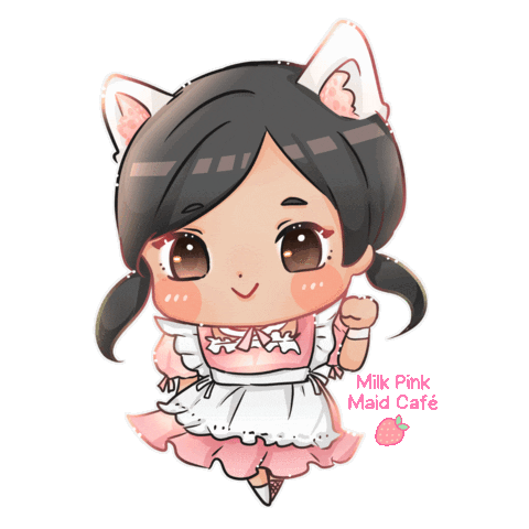 Chibi Girl Gif - Cute Girl Anime - CuteCafe - Cute.Art