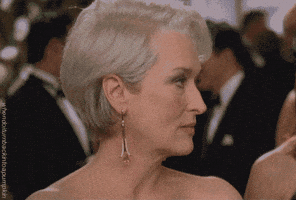 the devil wears prada eye roll GIF