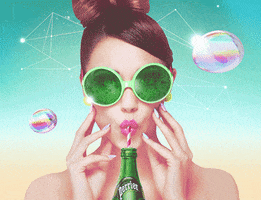 glasses sparkle GIF by Perrier