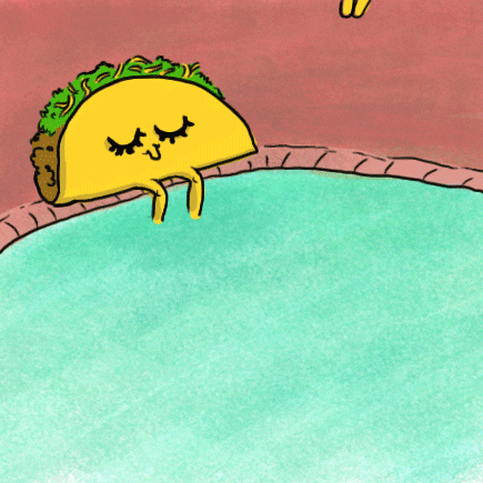 Pool Party Summer GIF by Taco Bell