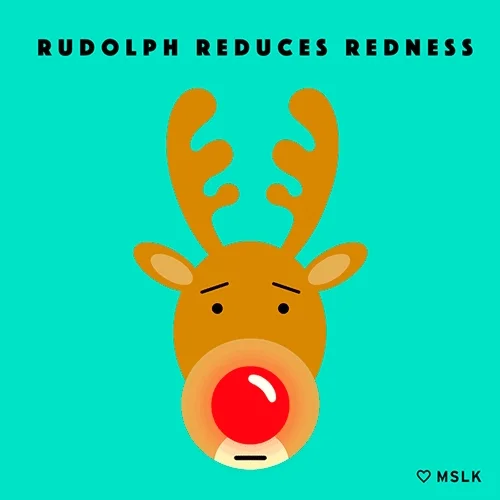 rudolph the red nosed reindeer christmas GIF by MSLK Design