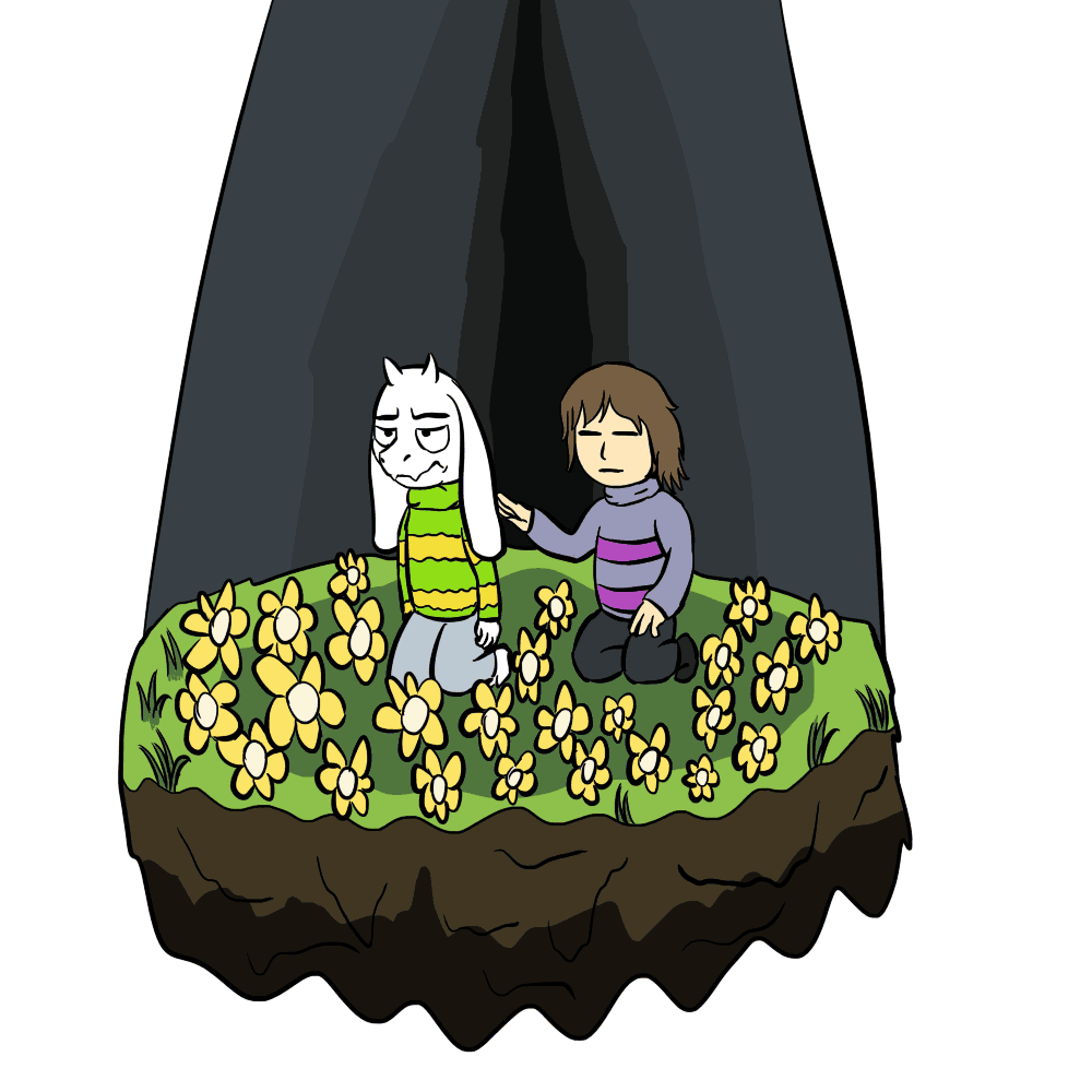 jakobkozlowski undertale asriel Sticker