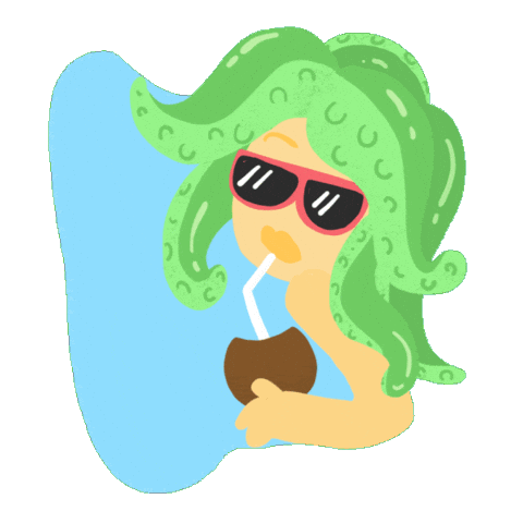 Soft Drink Beach Sticker
