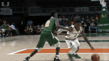 assist slam dunk GIF by Miami Hurricanes