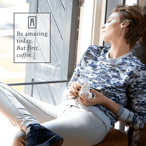 annavantoor fashion coffee morning anna GIF