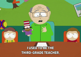 table students GIF by South Park 