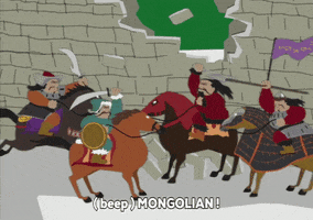 mongolians GIF by South Park 
