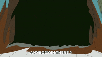 sad cave GIF by South Park 