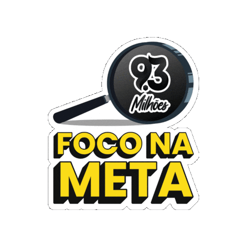 Foco Na Meta Sticker by Bee Delivery