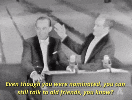 bing crosby you can still talk to old friends GIF by The Academy Awards