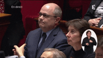 bruno le roux GIF by franceinfo