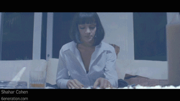 6eneration coke pulp fiction cocaine global warming GIF