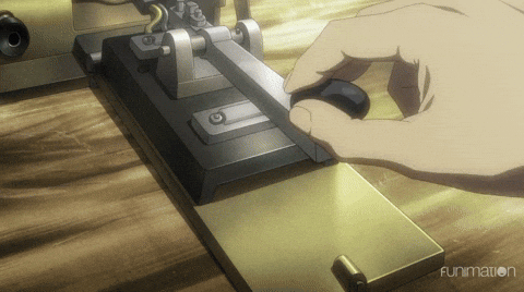 joker game morse code GIF by Funimation