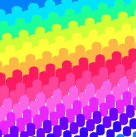 Rainbow Pride GIF by Michael Shillingburg