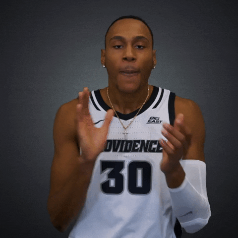 Basketball Clapping GIF by Providence Friars