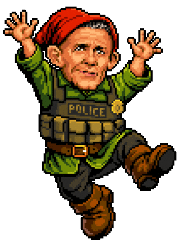 Pixel Art 8Bit Sticker