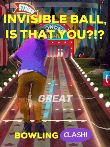 Is That You Clash GIF by Bowling Clash: New Legends