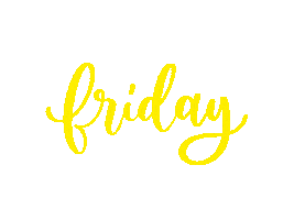 Friday Calligraphy Sticker