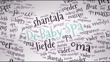debabyspa baby liefde tekst zwanger GIF
