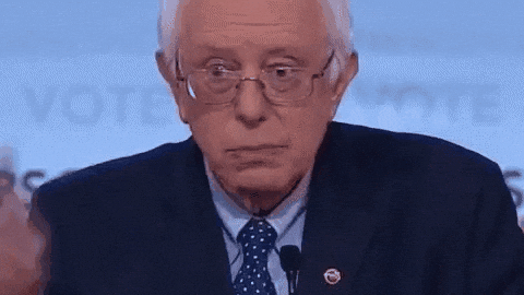 Bernie Sanders Finger GIF by moodman - Find & Share on GIPHY