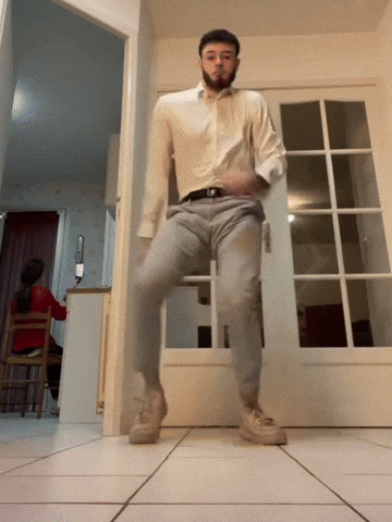 Hugo Afro Dance GIF