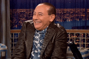 Paul Reubens Late Night With Conan Obrien GIF by Team Coco