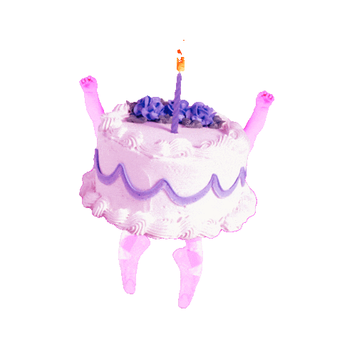 Happy Birthday Cake Sticker for iOS & Android | GIPHY