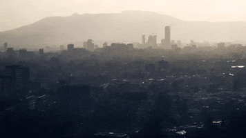guardian city sunset mountain africa GIF