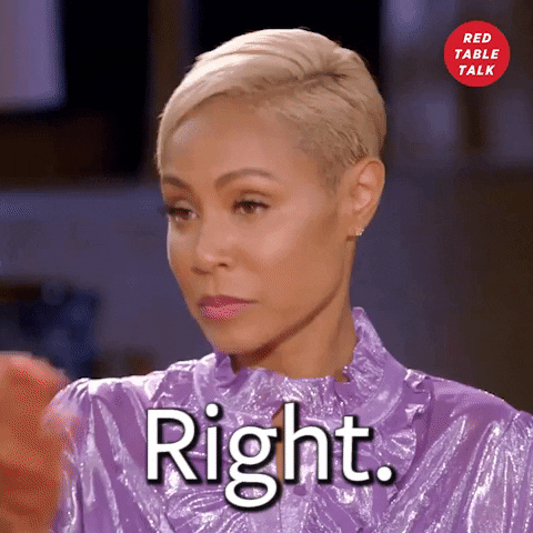 Jada Pinkett Smith GIF by Red Table Talk - Find & Share on GIPHY