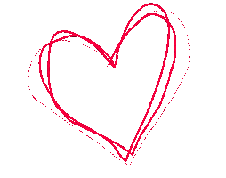 Heart Love Sticker by haenaillust