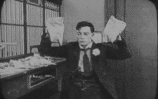 buster keaton best facial expressions GIF by Maudit