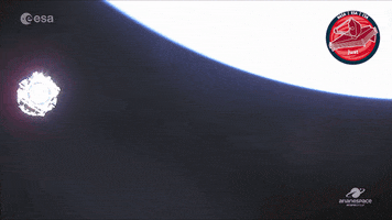 Earth Goodbye GIF by ESA Webb Space Telescope