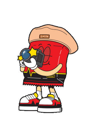 Happy Travel Sticker by Nongshim Global
