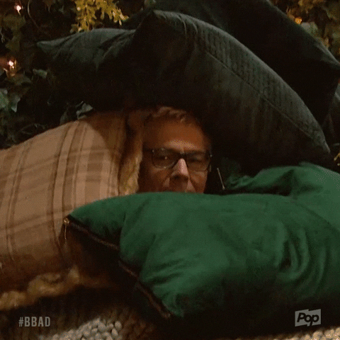 scared celebrity big brother GIF by Big Brother After Dark