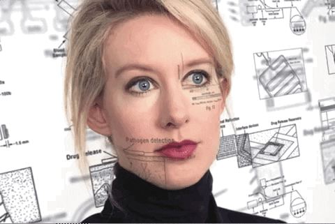 Thinking Hard Elizabeth Holmes GIF by Vulture.com - Find & Share on GIPHY