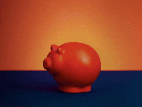 Pig Save GIF by Banco Itaú - Find & Share on GIPHY